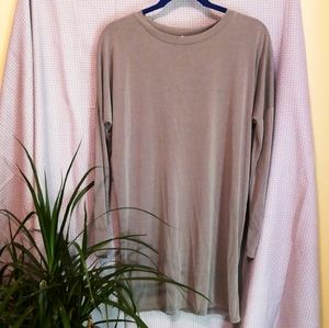 Soft Long Sleeve T-Shirt Dress